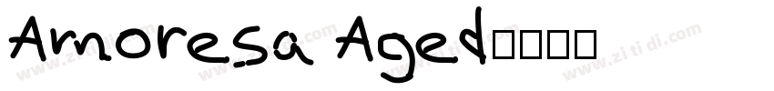 Amoresa Aged字体转换
